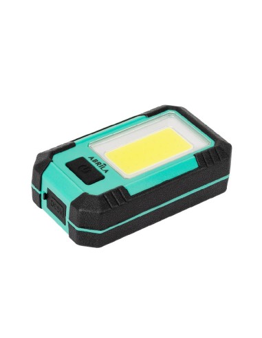 linterna de trabajo rumbo led 3cob 800ml usb y mic