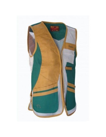 chaleco de tiro classic re verde encina talla xl