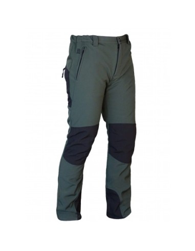 pantalon soft-shell caqui/negro javalambre tall 40