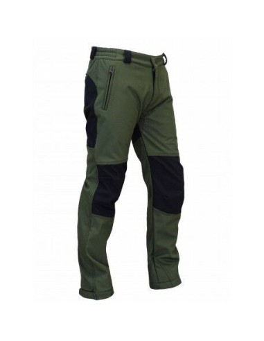 pantalon soft-shell caqui/negro javalambre tall 42