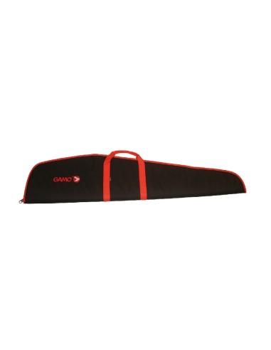 funda 120cm con visor negra/roja