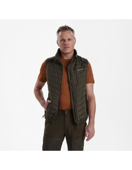 moor acolchado chaleco con punto c393 talla m