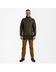 moor chaqueta acolchada con softshell talla m