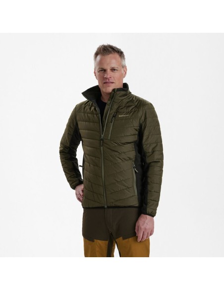 moor chaqueta acolchada con softshell talla m