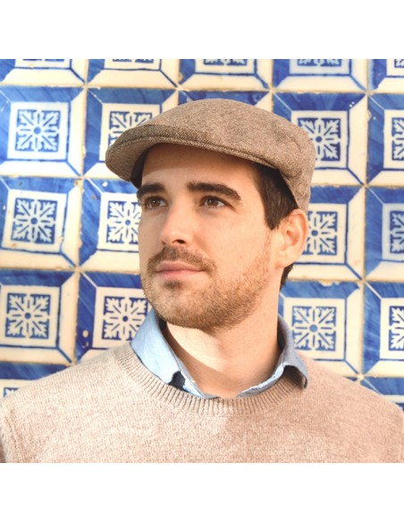 gorra portuguesa tuga espiga t. 57(marrón)