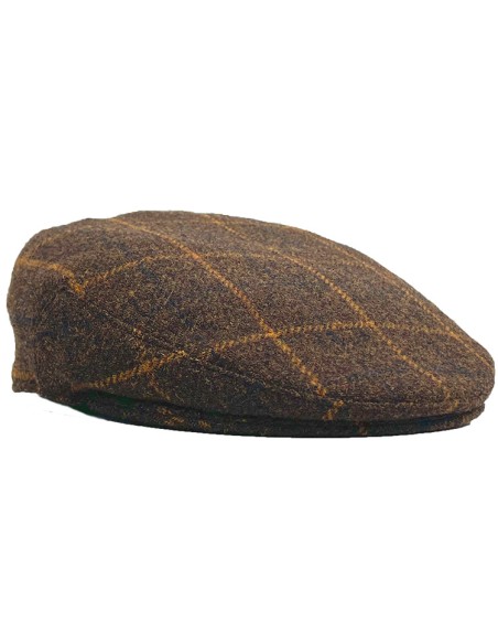 gorra portuguesa tuga tartan t.57 (marrón)