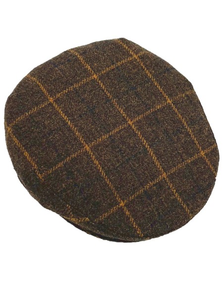 gorra portuguesa tuga tartan t.57 (marrón)