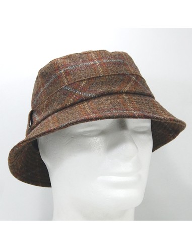 sombrero bucket tartán (marrón) t.58/59