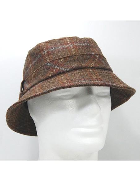 sombrero bucket tartán (marrón) t.58/59