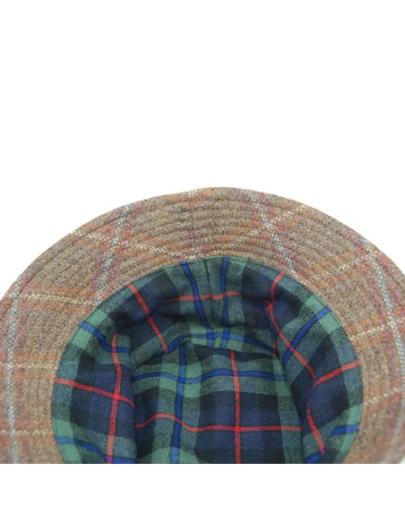 sombrero bucket tartán (marrón) t.58/59