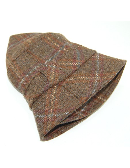 sombrero bucket tartán (marrón) t.58/59