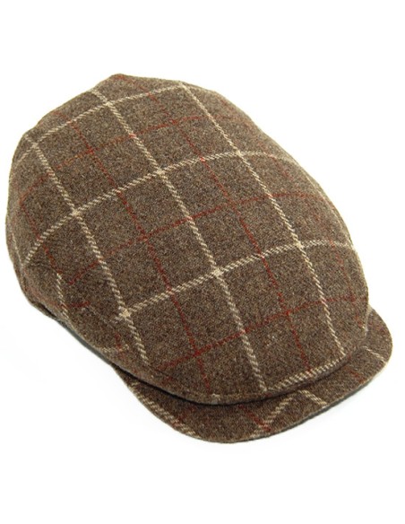 gorra boina it tartán ( marrón)