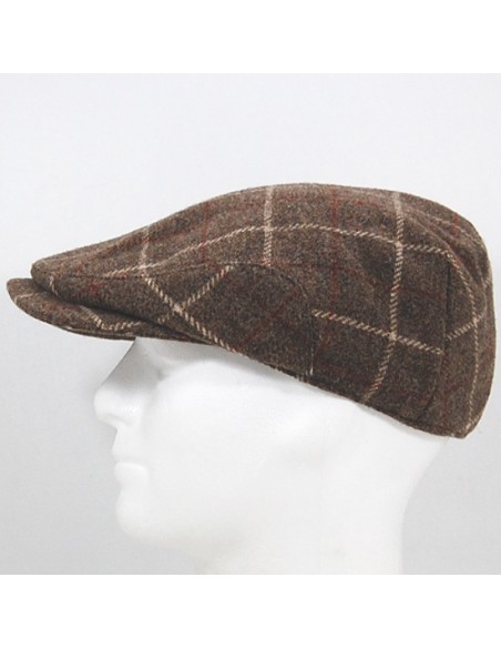 gorra boina it tartán ( marrón)