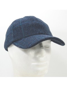 gorra deportiva baseball tweed azul s/m (55/60cm) 2