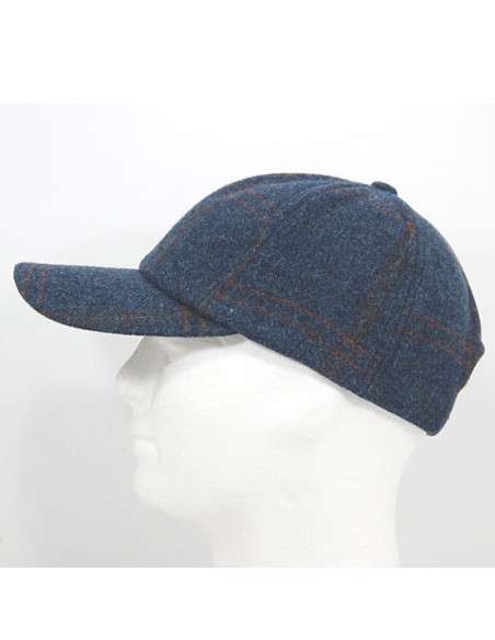 gorra deportiva baseball tartan azul marino s/m