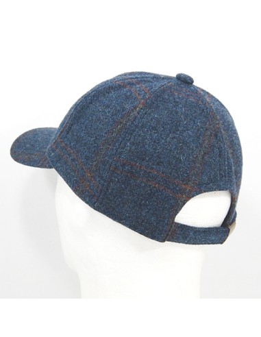 gorra deportiva baseball tartan azul marino s/m