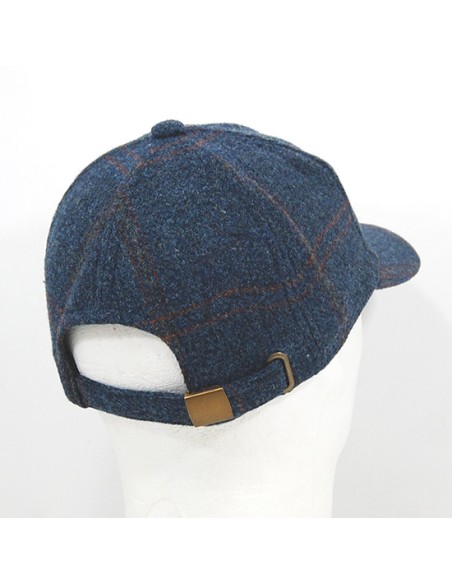 gorra deportiva baseball tartan azul marino s/m