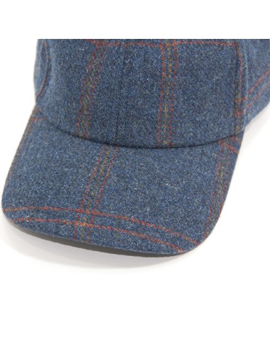 gorra deportiva baseball tartan azul marino s/m