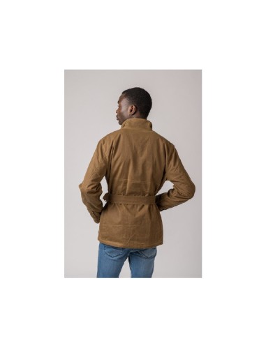 chaqueta denilson wax jacket camel hombre talla xs