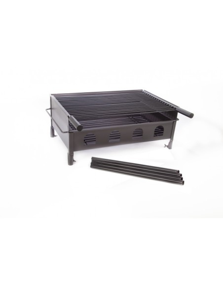 barbacoa doble altura 670 x 430mm pintada