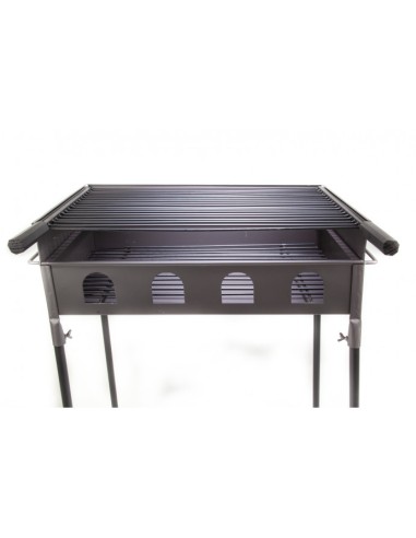 barbacoa doble altura 670 x 430mm pintada