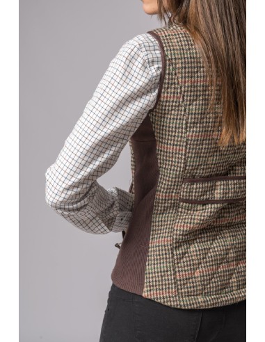 chaleco vest acedera semi-woll woman nº 2 talla l