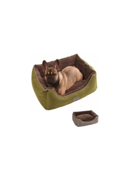 cuna samuel 50 x 40 x 15cm gris oscuro/verde