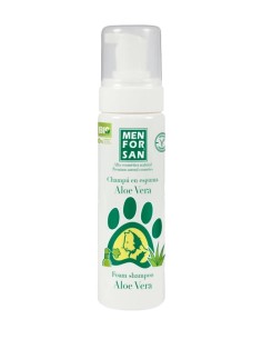 menforsan champu espuma anti- insectos gatos 200ml