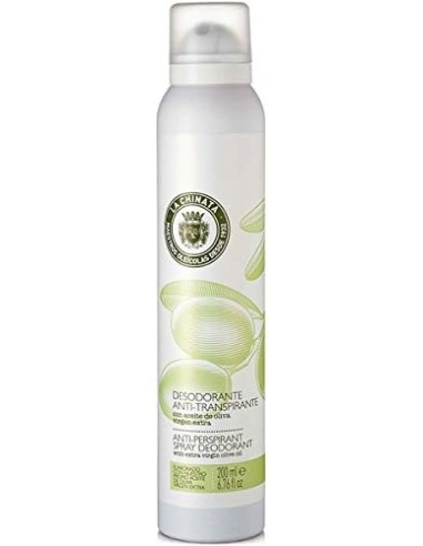 desodorante spray anti-transpirante