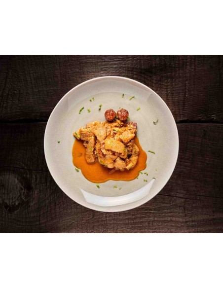 callos a la madrileña con aove