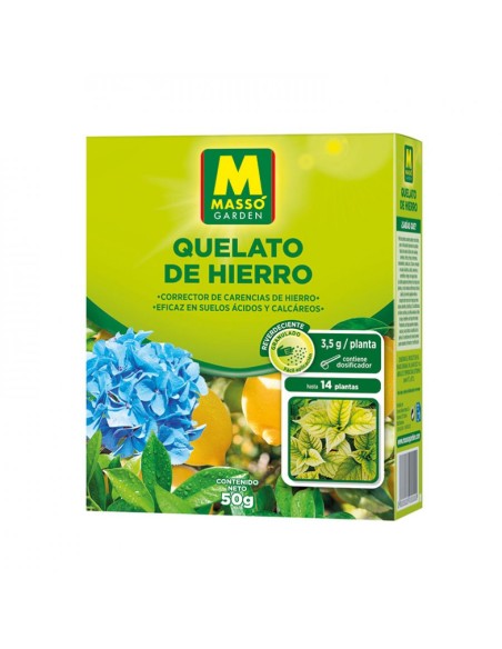 quelato de hierro 50g masso