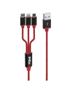cable cargador rm connect usb 3 en 1 2