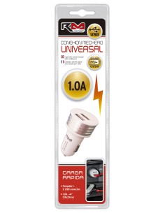 cargador mechero rm connect 2 usb carga rapida 1.0