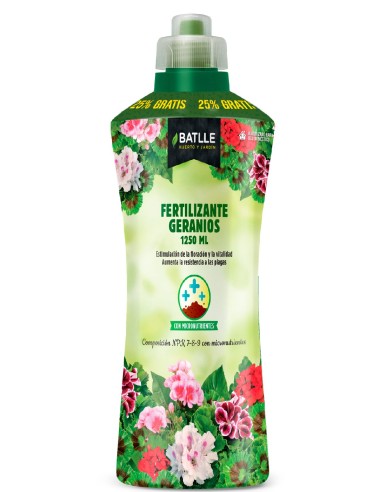 fertilizante geranios 1250ml