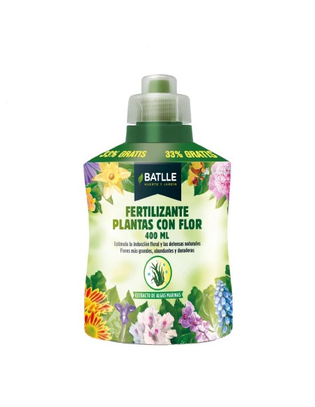 fertilizante plantas con flor 400ml