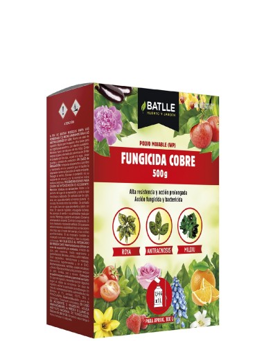 fungicida cobre caja 500gr