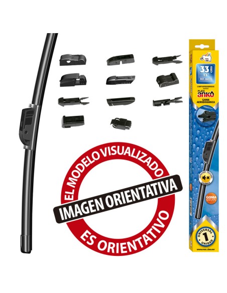 escobilla limpiaparabrisa flexible 41cm 16"