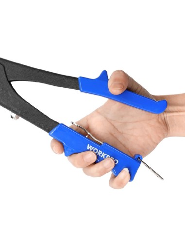 remachadora de mano de 250mm workpro