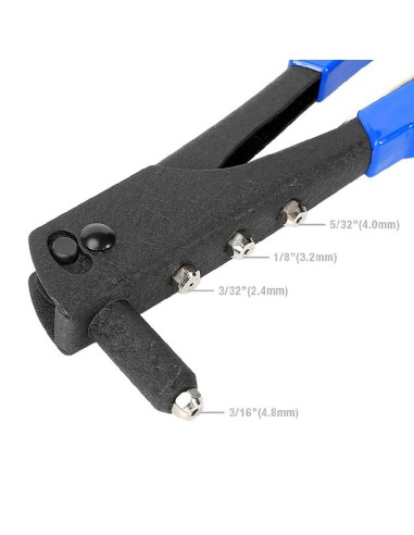 remachadora de mano de 250mm workpro