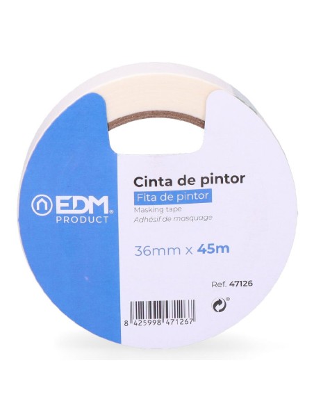 cinta pintor 45m x 36mm kreep edm cinta pintor 45m x 36mm kreep edm