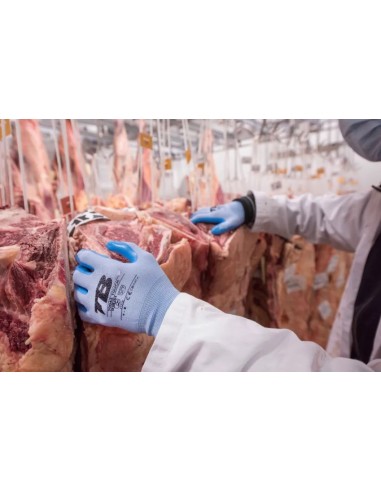 guante nitrilo azul uso alimentario 700az talla 8