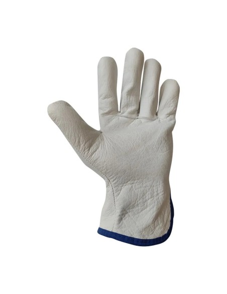 guante piel flor vacuno natutal talla 10 juba