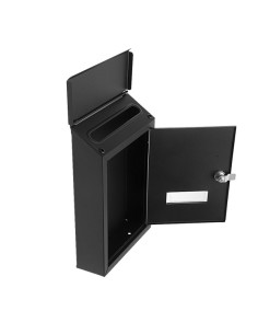 buzon de correo milena acero galv. negro84 30x21x7 2