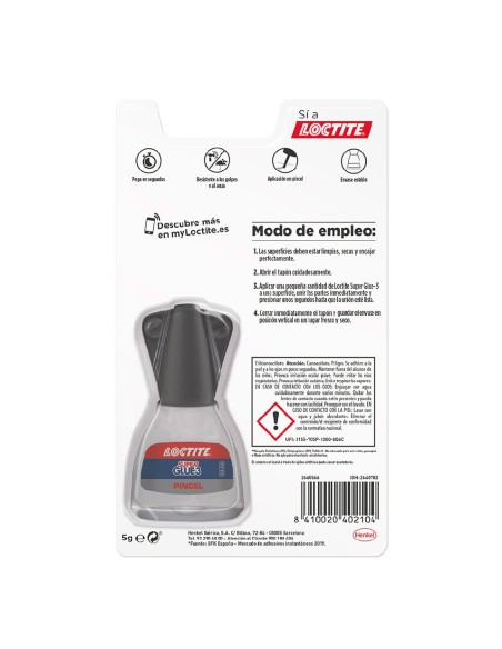 loctite sg3 pincel 5gr brush