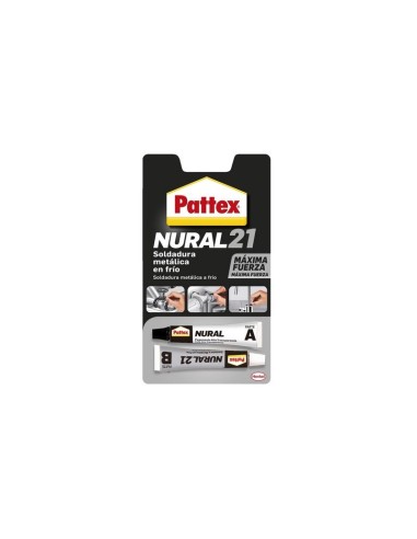 pattex nural 21 / 22ml soldadura metalica en frio