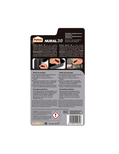 pattex nural 30 / 140gr temperatura extrema