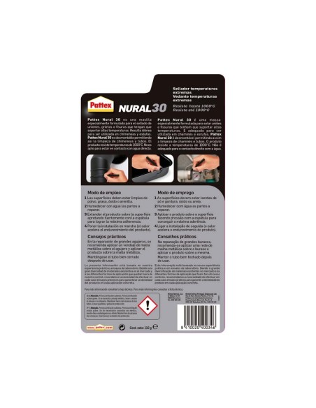 pattex nural 30 / 140gr temperatura extrema