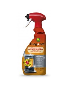 limpia cristales de estufa 750ml fuegonet