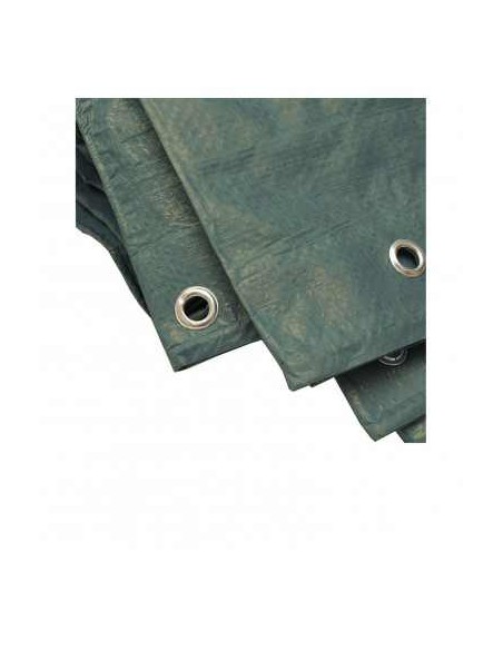 toldo reforzado multiusos verde 120gr 5 x 8 mts