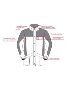 chaqueta voras antracita t.xxl 2